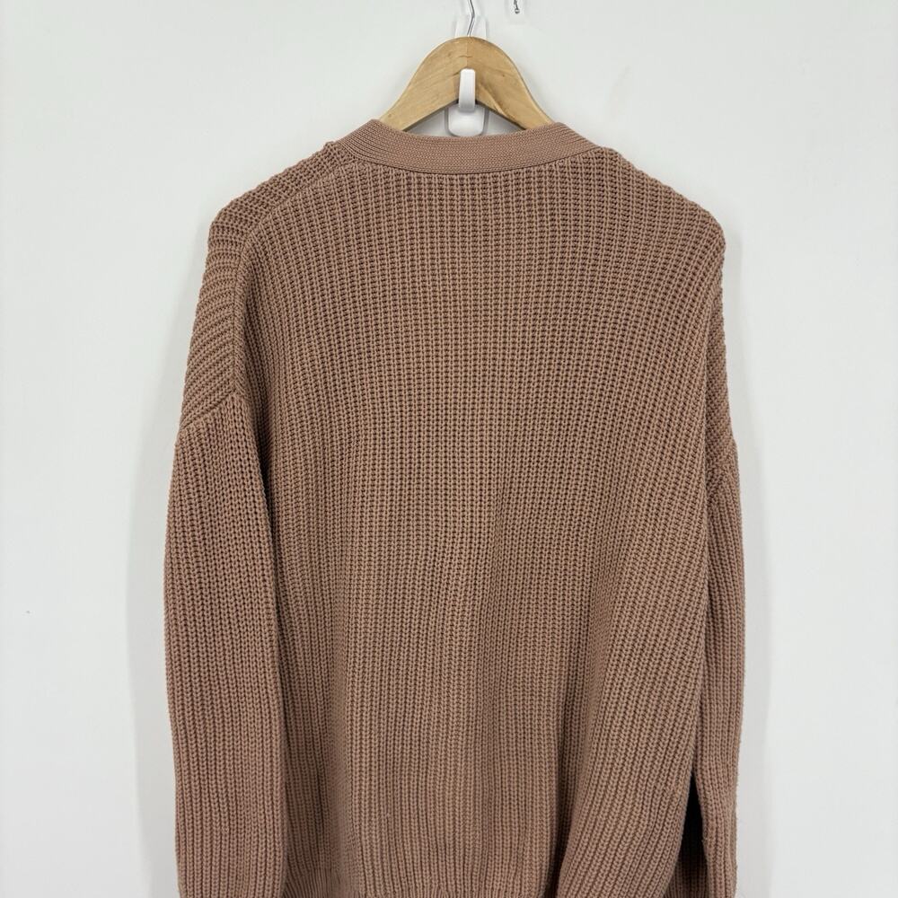 Jenni Kayne Cotton Cocoon Cardigan Womens Small Capsule Quiet Luxury Oversized - Picture 8 of 9